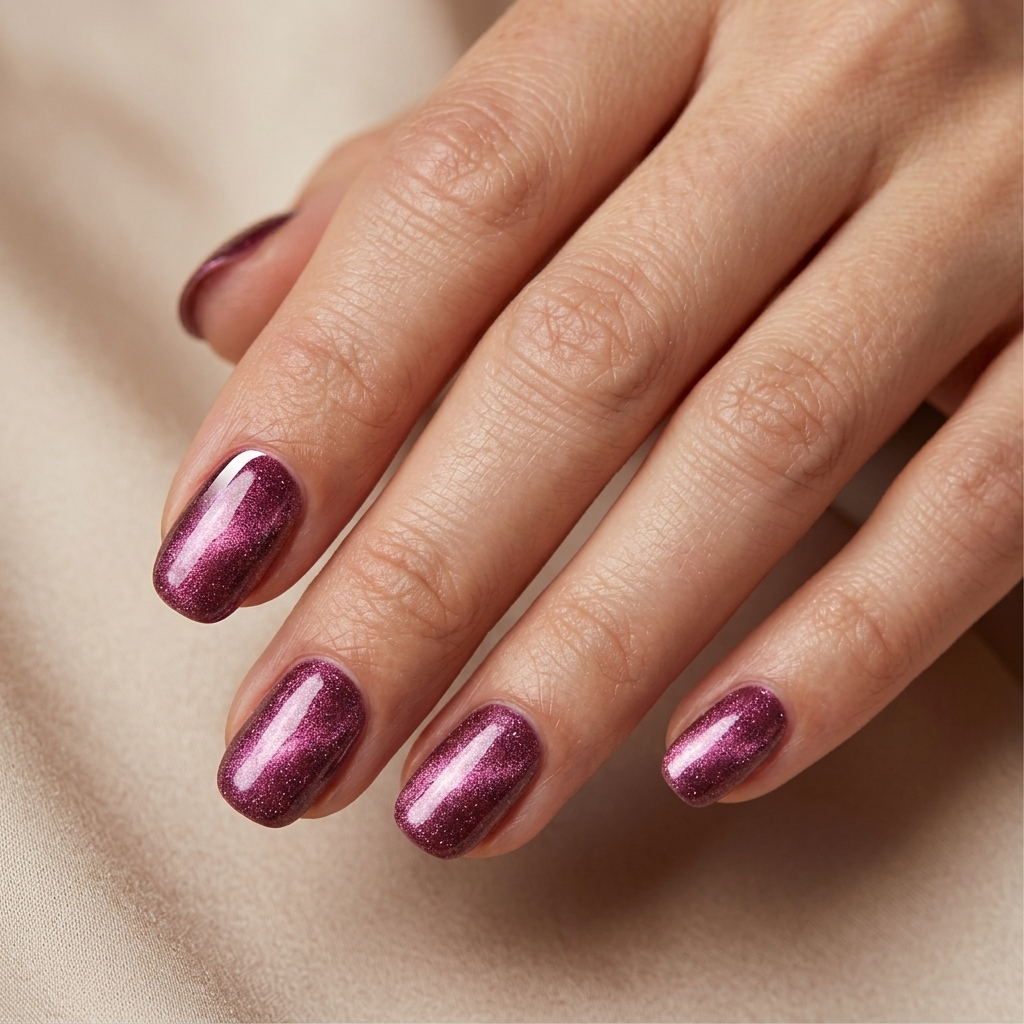 Nagelfolien LED Chrom Mallow – Bild 2