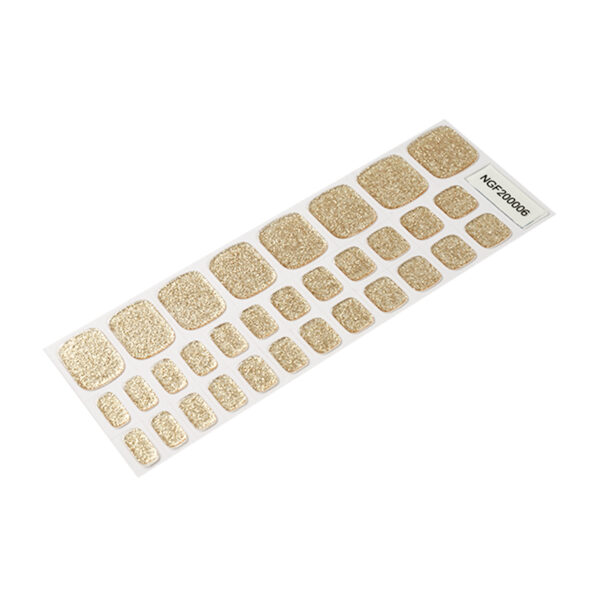 LED Sparkling Gold Füsse – Bild 2