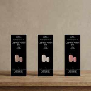 Nagelfolie LED Folienset Earthtone
