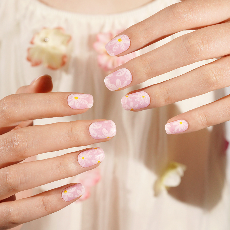 Nagelfolie LED Lazy Daisy Pink – Bild 3
