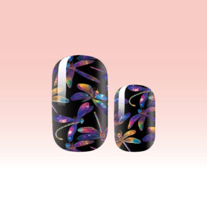 Nagelfolie LED Dragonfly Glow