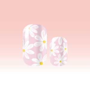 Nagelfolie LED Lazy Daisy Pink