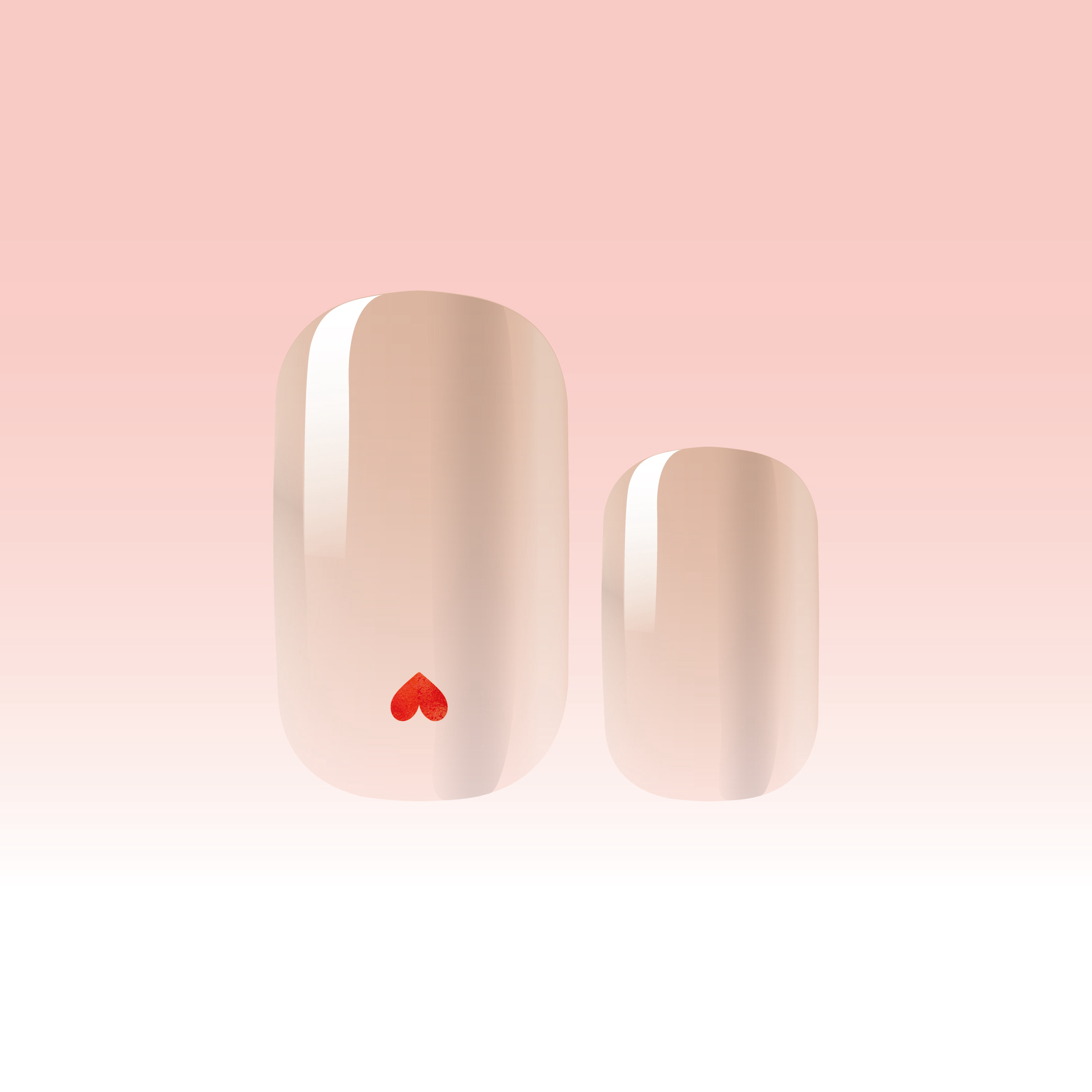 Nagelfolien LED Nude Romance
